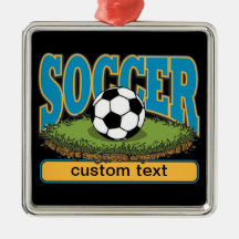 Custom Soccer Ornament