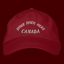 Custom Souvenir Baseball Cap Custom Canada Cap embroidered hats