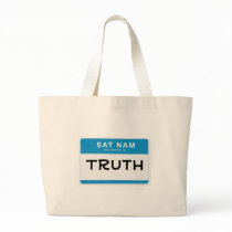 Custom Spiritual Name Bag: Sat Nam. My name is ___