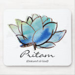 Custom Spiritual Name Mousepad: Sat Nam...