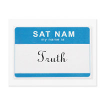 Custom Spiritual Name Postcard: Sat Nam...