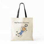 Custom Stick Girl Soccer Player  Bag