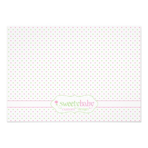 Custom Sugar and Spice Baby Shower Invitation