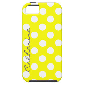 Custom Sunny Polka Dot iphone 5 Case