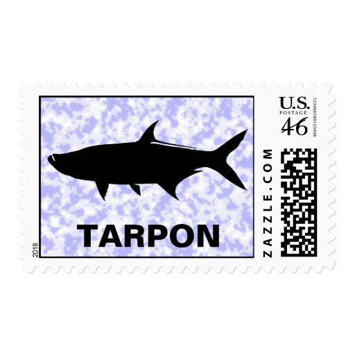Custom Tarpon template Postage Stamp