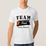Custom Team Name - Leukemia T-Shirt
