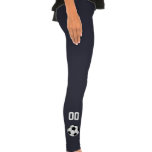 Custom Team Number Soccer Legging