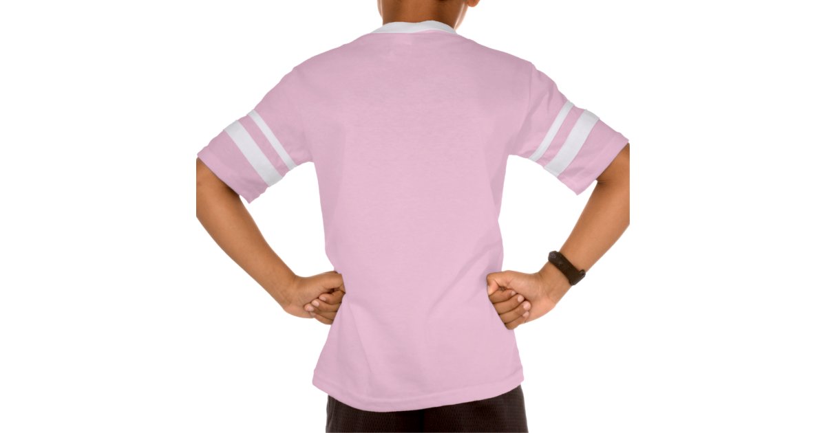 Custom Team Pink Girls Name Kids Sports Jersey Tshirt Zazzle