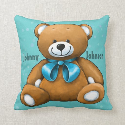 teddy bear pillow