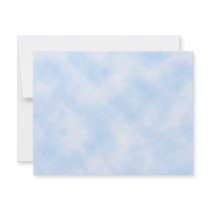 Custom Template: Blue Sky With Clouds invitations