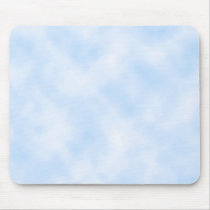 Custom Template: Blue Sky With Clouds Mousepads
