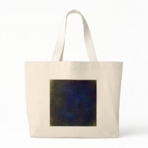 Custom Template: Dark Blue Halftone Pattern bags