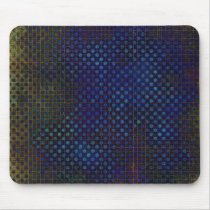 Custom Template: Dark Blue Halftone Pattern mousepads