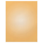 Custom Template: Gradient Radial Orange White Custom Flyer