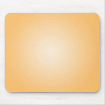 Custom Template: Gradient Radial Orange White Mouse Pad