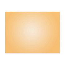 Custom Template: Gradient Radial Orange White Postcards