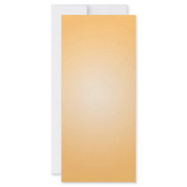 Custom Template: Gradient Radial Orange White rack cards