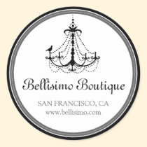::custom::_teresa Classy Chandelier Black/Grey stickers