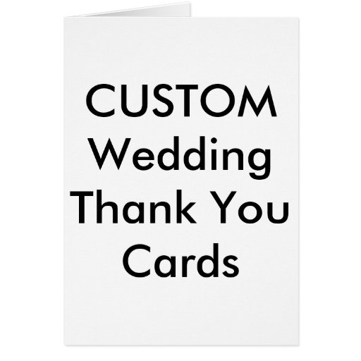 Custom Thank You Cards Zazzle Custom Thank You Cards Zazzle