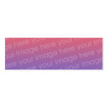 Custom Thank You Photo Bookmark w/Emerson Quote Business Card Template