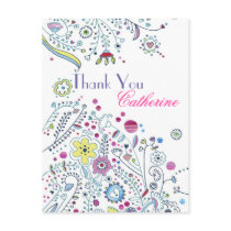 Custom Thank You postcards