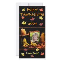 Custom Thanksgiving / Holiday Photo Card photo cards