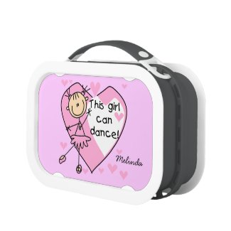 Custom This Girl Can Dance Lunch Boxr