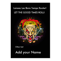 Custom Throw Card Joker Business Cards