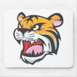 Custom Tiger Roar Cartoon mousepads
