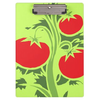 Custom Tomato Clip Board Clipboards