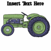 Custom Tractor Embroidered Shirt