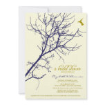 :custom: Tree Silhouette Bridal Shower Invitation 