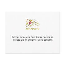 Custom Two Sided Post Cards