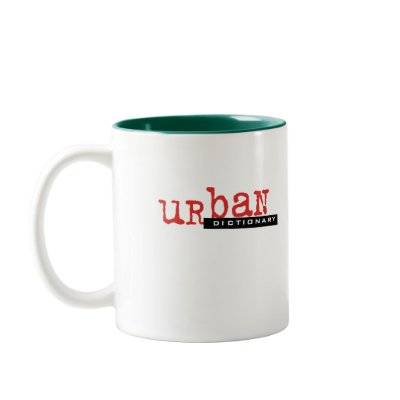 Custom Urban Dictionary two-tone mug by UrbanDictionary