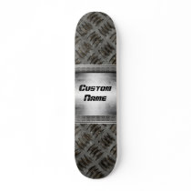 Custom Urban Grunge Metal Skateboard