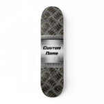Custom Urban Grunge Metal Skateboard