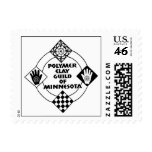 Genuine postage stamps w/ PCGMN logo. Custom USPS Postage w/ PCGMN Logo