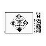 Genuine postage stamps w/ PCGMN logo. Custom USPS Postage w/ PCGMN Logo