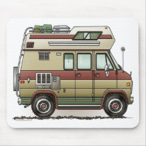 Custom Van Camper Mousepad