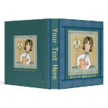 Custom Veterinarian Cat Art Appointment Binder
