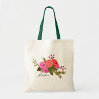 Custom | Vintage Garden Budget Tote Bag