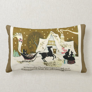 Vintage Christmas Pillows - Vintage Christmas Throw Pillows Zazzle