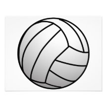 Custom VolleyBall Sports Product Custom Invite