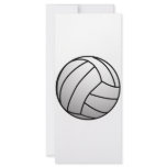 Custom VolleyBall Sports Product Rack Card