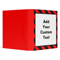 Custom Warning Binder