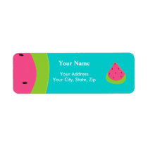 Custom Watermelon shipping labels labels