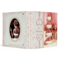 Custom Wedding Cake Photo Binder by jamiecreates1 Custom Wedding Cake Photo Binder