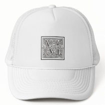 Custom Wedding Damask Logo hats by perfectpostage Custom Wedding Damask Logo hats