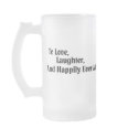 Custom Wedding Groomsman Beer Mug