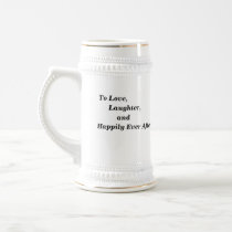 Custom Wedding Groomsman Beer Stein Coffee Mug